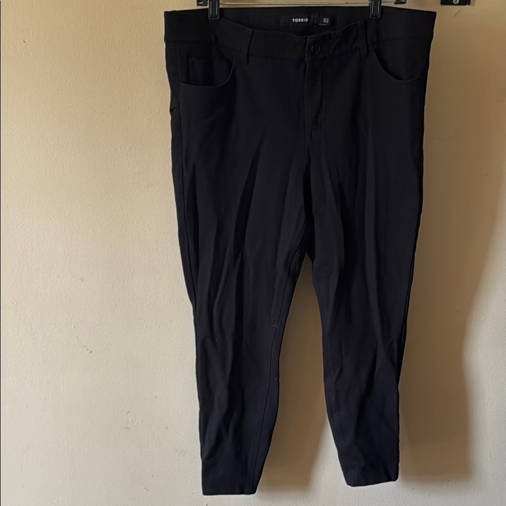 Torrid Black Buttoned Pants